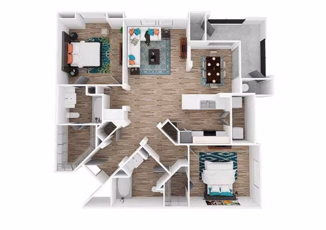 FORCE - Premium 1211 floor plan